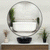 Round 600mm Framed Mirror with Matte Black Frame *Clearance Stock*