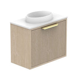 ADP Clifton Mini Wall Hung 475mm Single Center Bowl Vanity Cabinet