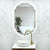 Classic Jewel 600mm x 900mm Backlit LED Frameless Mirror with Jewelled Edge and Demister *Clearance Stock*
