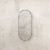 Classic Jewel 400mm x 900mm Mirrored Shaving Cabinet, Matte White
