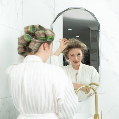 Classic Jewel 450mm x 900mm Frameless Mirror with Jewelled Edge
