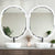 Classic Jewel 800mm x1000mm Backlit LED Frameless Mirror with Jewelled Edge and Demister *Clearance Stock*
