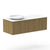 ADP Clifton Wall Hung 1200mm Single Left Offset Bowl Vanity Cabinet