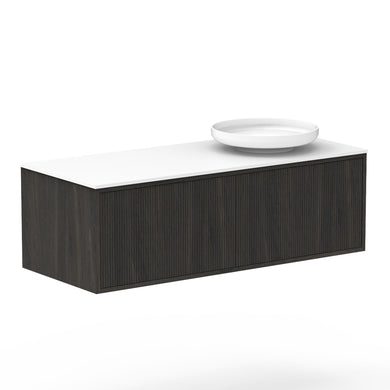 ADP Clifton Wall Hung 1200mm Single Right Offset Bowl Vanity Cabinet
