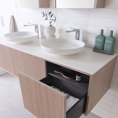 ADP Clifton Wall Hung 1500mm Double Bowl Vanity Cabinet