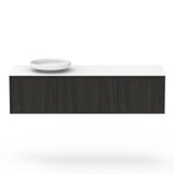 ADP Clifton Wall Hung 1500mm Single Left Offset Bowl Vanity Cabinet