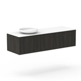 ADP Clifton Wall Hung 1500mm Single Left Offset Bowl Vanity Cabinet