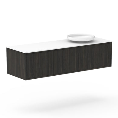 ADP Clifton Wall Hung 1500mm Single Right Offset Bowl Vanity Cabinet