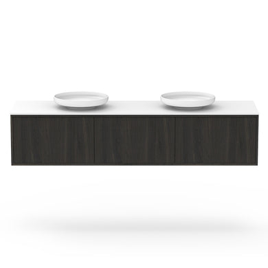 ADP Clifton Wall Hung 1800mm Double Bowl Vanity Cabinet