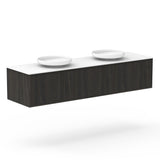 ADP Clifton Wall Hung 1800mm Double Bowl Vanity Cabinet