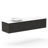 ADP Clifton Wall Hung 1800mm Single Left Offset Bowl Vanity Cabinet