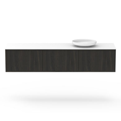 ADP Clifton Wall Hung 1800mm Single Right Offset Bowl Vanity Cabinet