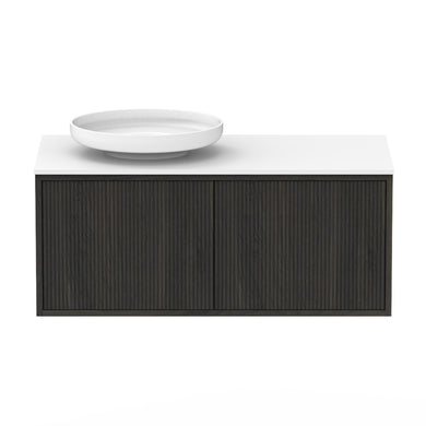 ADP Clifton Wall Hung 900mm Single Left Offset Bowl Vanity Cabinet