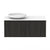 ADP Clifton Wall Hung 900mm Single Left Offset Bowl Vanity Cabinet