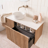 ADP Clifton Ensuite Wall Hung 1200mm Single Left Offset Bowl Vanity Cabinet