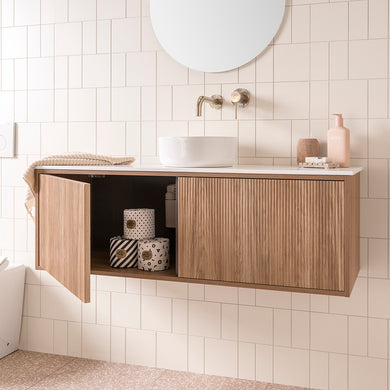 ADP Clifton Ensuite Wall Hung 1200mm Single Center Bowl Vanity Cabinet