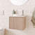 ADP Clifton Mini Wall Hung 475mm Single Center Bowl Vanity Cabinet
