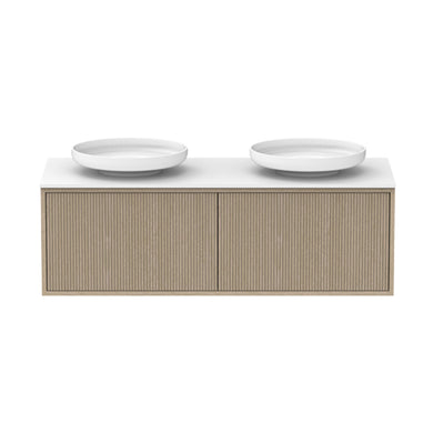 ADP Clifton Wall Hung 1200mm Double Bowl Vanity Cabinet