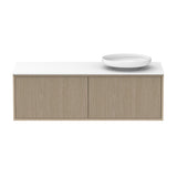 ADP Clifton Wall Hung 1200mm Single Right Offset Bowl Vanity Cabinet