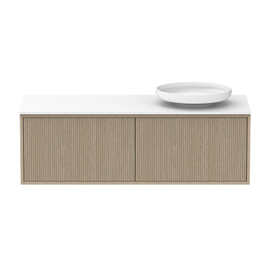 ADP Clifton Wall Hung 1200mm Single Right Offset Bowl Vanity Cabinet