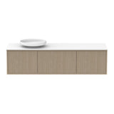ADP Clifton Wall Hung 1500mm Single Left Offset Bowl Vanity Cabinet