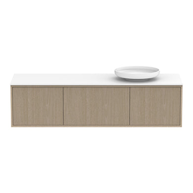 ADP Clifton Wall Hung 1500mm Single Right Offset Bowl Vanity Cabinet