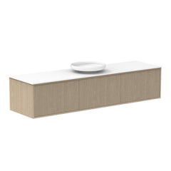 ADP Clifton Wall Hung 1800mm Single Center Bowl Vanity Cabinet