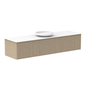 ADP Clifton Wall Hung 1800mm Single Center Bowl Vanity Cabinet