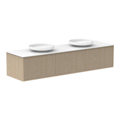 ADP Clifton Wall Hung 1800mm Double Bowl Vanity Cabinet