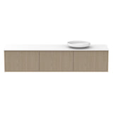 ADP Clifton Wall Hung 1800mm Single Right Offset Bowl Vanity Cabinet