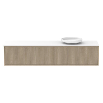 ADP Clifton Wall Hung 1800mm Single Right Offset Bowl Vanity Cabinet