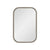 Retti Rectangular 220mm x 330mm Desk Mirror with Brushed Nickel Frame