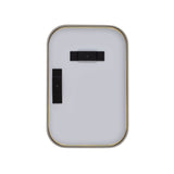 Retti Rectangular 220mm x 330mm Desk Mirror with Brushed Nickel Frame