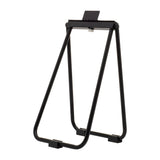 Retti Rectangular 280mm x 440mm Desk Mirror with Brushed Gunmetal Frame