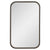 Retti Rectangular 280mm x 440mm Desk Mirror with Brushed Gunmetal Frame