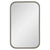 Retti Rectangular 280mm x 440mm Desk Mirror with Brushed Nickel Frame
