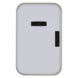 Retti Rectangular 280mm x 440mm Desk Mirror with Matte White Frame