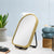 Arco Arch 220mm x 330mm Desk Mirror with Brushed Brass (Gold) Frame