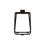 Arco Arch 220mm x 330mm Desk Mirror with Brushed Brass (Gold) Frame