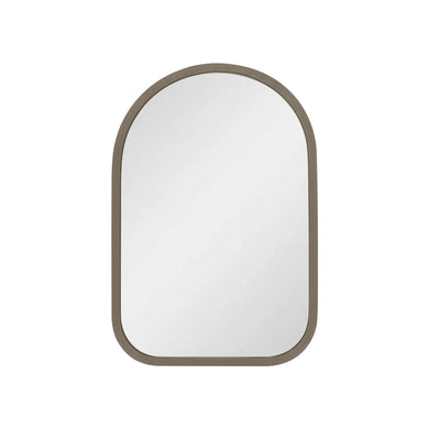 Arco Arch 220mm x 330mm Desk Mirror with Brushed Nickel Frame