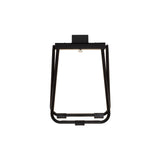 Arco Arch 220mm x 330mm Desk Mirror with Brushed Nickel Frame