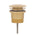 Dome Pop Out Waste, Universal 32mm/40mm, with Pull-Out Basket, Brushed Brass (Gold)