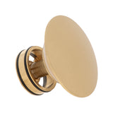 Dome Pop Out Waste, Universal 32mm/40mm, with Pull-Out Basket, Brushed Brass (Gold)