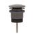 Dome Pop Out Waste, Universal 32mm/40mm, with Pull-Out Basket, Brushed Gunmetal