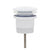 Dome Pop Out Waste, Universal 32mm/40mm, with Pull-Out Basket, Matte White
