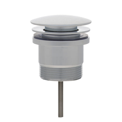 Dome Pop Out Waste, Universal 32mm/40mm, with Pull-Out Basket, Polished Chrome