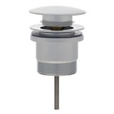 Dome Pop Out Waste, Universal 32mm/40mm, with Pull-Out Basket, Polished Chrome