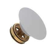 Dome Pop Out Waste, Universal 32mm/40mm, with Pull-Out Basket, Polished Chrome