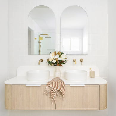 ADP Flo Wall Hung 1500mm Double Bowl Vanity Cabinet