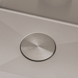 Retto Drain Cover, Brushed SS Nickel